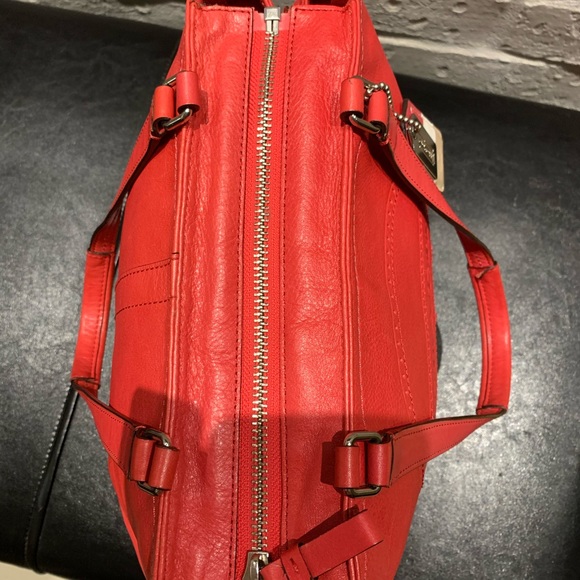 Special Anniversary Leather Coach Tote Bag - Picture 7 of 16